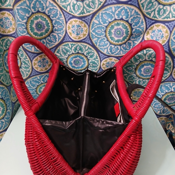 Vintage Babette Hong Kong Wicker Handbag - Rare - Picture 8 of 15